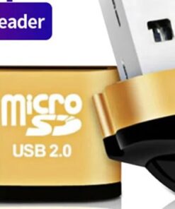Adaptateur carte sd, adaptateur Micro SD vers USB 2.0 pour Ordinateur, vue arriere