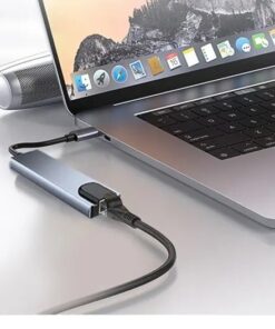 Adaptateur carte sd, hub USB C 8 en 1 vers 4K, RJ45, Lecteur SD/TF, PD, vue principale