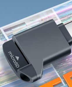 Adaptateur carte sd, mini lecteur de carte TF USB-C 2.0 externe, detail