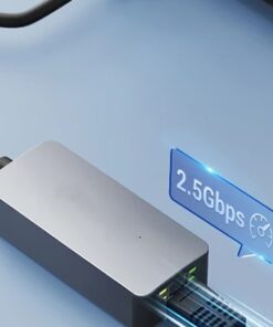 Adaptateur Ethernet USB 3.0 Type-C vers RJ45 2.5G, vue principale