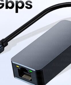 Adaptateur Ethernet USB 3.0 Type-C vers RJ45 2.5G, vue de face