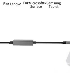 Adaptateur Ethernet USB 3.0 vers RJ45 Gigabit, vue arriere