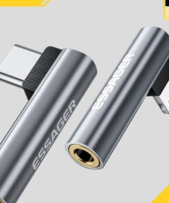 Adaptateur jack iphone, adaptateur Audio Type-C ou Lightning vers Jack, vue principale