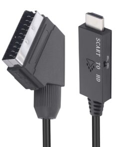 Adaptateur peritel hdmi, convertisseur vidéo audio Péritel vers 1080P, vue principale