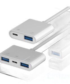 Adaptateur apple, adaptateur Lightning vers USB pour cle et clavier, vue principale