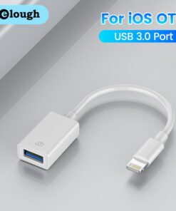 Adaptateur apple, adaptateur Lightning vers USB pour cle et clavier, detail