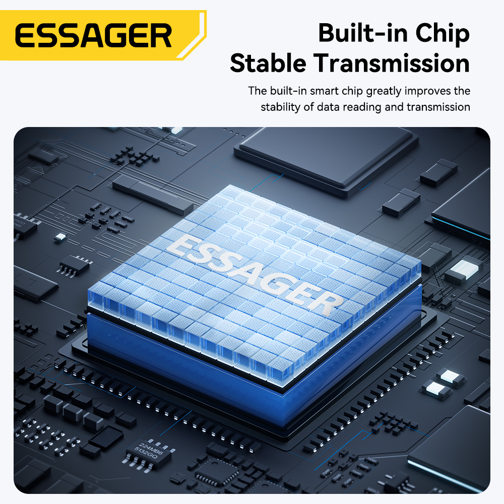 Adaptateur carte SD 2 en 1 mini en USB-C et USB 2.0 Adaptateur carte SD 2 en 1 mini en USB-C et USB 2.0, vue de profil