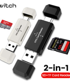 Adaptateur carte SD 2 en 1 USB-C et USB 2.0, vue principale