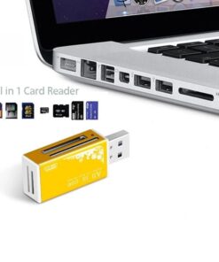 Adaptateur carte SD 4 en 1 en USB, pour SD, SDHC, micro SD et MMC, detail