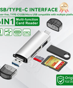 Adaptateur carte SD 6 en 1 OTG en USB 3.0, vue principale