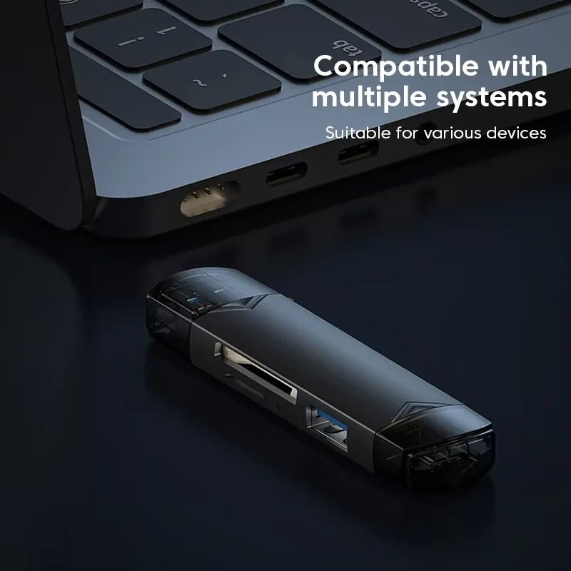 Adaptateur carte SD 6 en 1 OTG en USB 3.0 Adaptateur carte SD 6 en 1 OTG en USB 3.0, detail