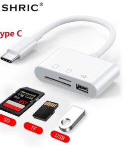 Adaptateur carte SD 6 en 1 pour USB-C et micro USB, vue principale