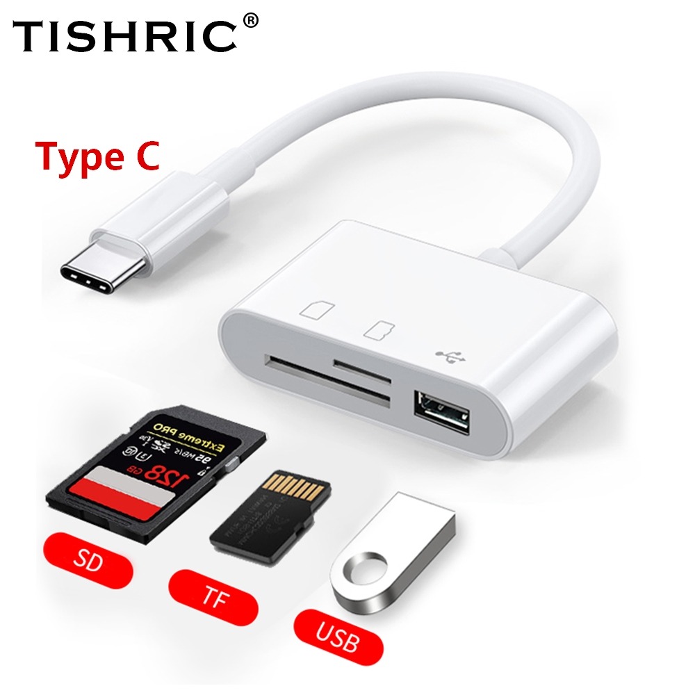Adaptateur carte SD 6 en 1 pour USB-C et micro USB Adaptateur carte SD 6 en 1 pour USB-C et micro USB, vue principale