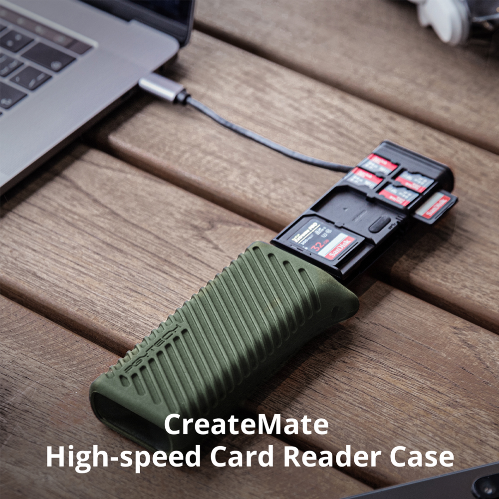 Adaptateur carte SD à double fente sur USB-C, trente versions Adaptateur carte SD à double fente sur USB-C, trente versions, vue de face