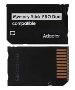 Adaptateur carte sd, adaptateur carte TF vers MS Memory Stick Pro Duo, vue de trois quarts