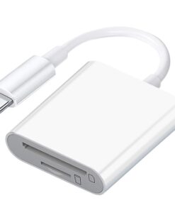 Adaptateur carte sd, adaptateur OTG Type C 2-en-1 pour cartes SD et TF, vue principale