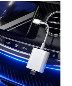 Adaptateur carte sd, adaptateur OTG Type C 2-en-1 pour cartes SD et TF, detail