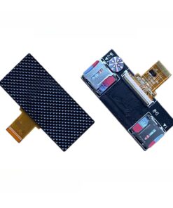 Adaptateur carte SD double pour baladeur à disque dur, vue de trois quarts