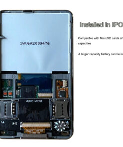 Adaptateur carte SD double pour baladeur à disque dur, vue de face