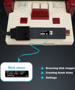 Adaptateur carte SD émulateur de lecteur pour console familiale, vue de face