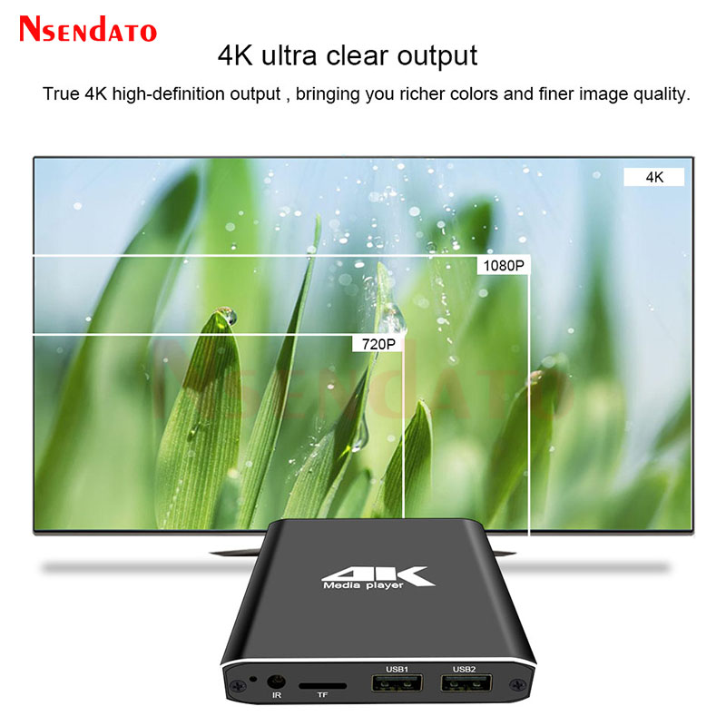 Adaptateur carte SD en lecteur multimédia pour écran d’affichage Adaptateur carte SD en lecteur multimédia pour écran d'affichage, vue de trois quarts