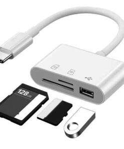 Adaptateur carte SD en USB-C pour téléphone, tablette et ordinateur, vue principale