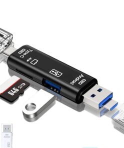 Adaptateur carte sd, lecteur de carte mémoire 5 en 1 USB-C / USB /, vue principale