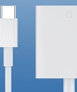 Adaptateur carte sd, lecteur de carte mémoire USB C vers SD TF, vue principale