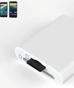 Adaptateur carte sd, lecteur de carte mémoire USB C vers SD TF, vue de face