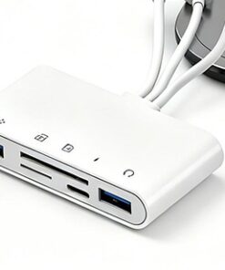 Adaptateur carte sd, lecteur de carte SD 5-en-1 USB-C vers carte SD/TF, vue principale