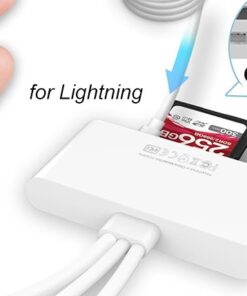 Adaptateur carte sd, lecteur de carte SD 5-en-1 USB-C vers carte SD/TF, detail