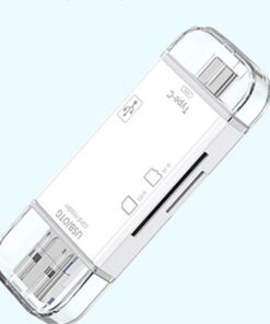 Adaptateur carte sd, lecteur de carte SD OTG multifonction 6 en 1, vue principale