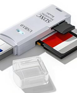 Adaptateur carte sd, lecteur de carte USB 3.0 et 2.0 pour Micro TF et SD, vue principale