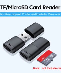 Adaptateur carte SD micro SD sur USB 2.0, format clé mini, vue principale
