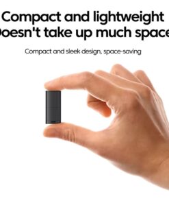 Adaptateur carte SD micro SD sur USB 2.0, format clé mini, vue de trois quarts