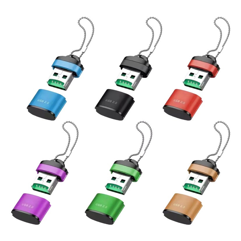 Adaptateur carte SD mini USB 2.0 pour microSD, lot au choix Adaptateur carte SD mini USB 2.0 pour microSD, lot au choix, vue principale