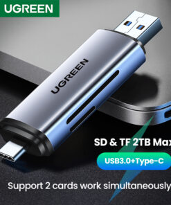 Adaptateur carte SD multiformat, cinq versions, vue principale