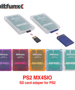 Adaptateur carte SD pour console PlayStation 2, huit couleurs, vue principale