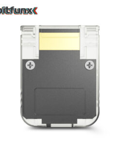 Adaptateur carte SD pour console, trois finitions, vue de profil