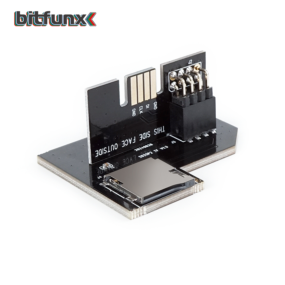 Adaptateur carte SD pour console, version à support Adaptateur carte SD pour console, version à support, vue arriere