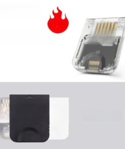 Adaptateur carte SD pour GameCube et Wii en microSD, vue de profil