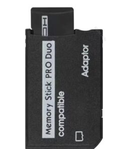 Adaptateur carte SD TF vers Memory Stick MS pour PSP, vue de face