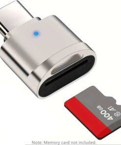 Adaptateur carte SD USB-C vers microSD, 15 grammes, vue principale