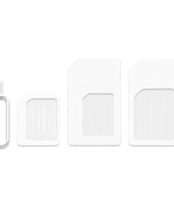 Adaptateur carte SIM 4 en 1 : nano, micro et standard, avec aiguille, vue principale