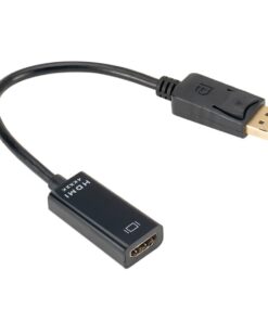 Adaptateur DisplayPort HDMI à câble, 4K ou 1080p, vue de face