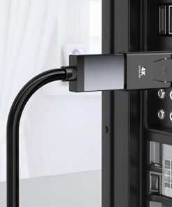 Adaptateur DisplayPort HDMI compact, versions 1080p et 4K, vue de face