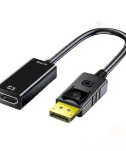 Adaptateur DisplayPort HDMI court, sortie femelle 4K, vue principale
