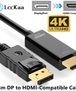 Adaptateur DisplayPort HDMI en câble de 1,8 mètre, vue principale
