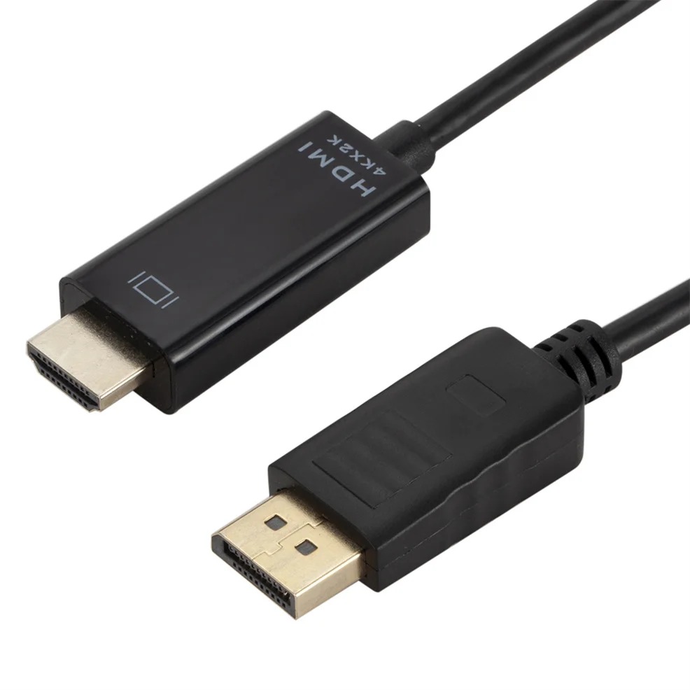 Adaptateur DisplayPort HDMI en câble de 1,8 mètre Adaptateur DisplayPort HDMI en câble de 1,8 mètre, vue arriere