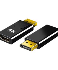 Adaptateur DisplayPort HDMI mâle vers femelle, 1080p ou 4K, vue principale